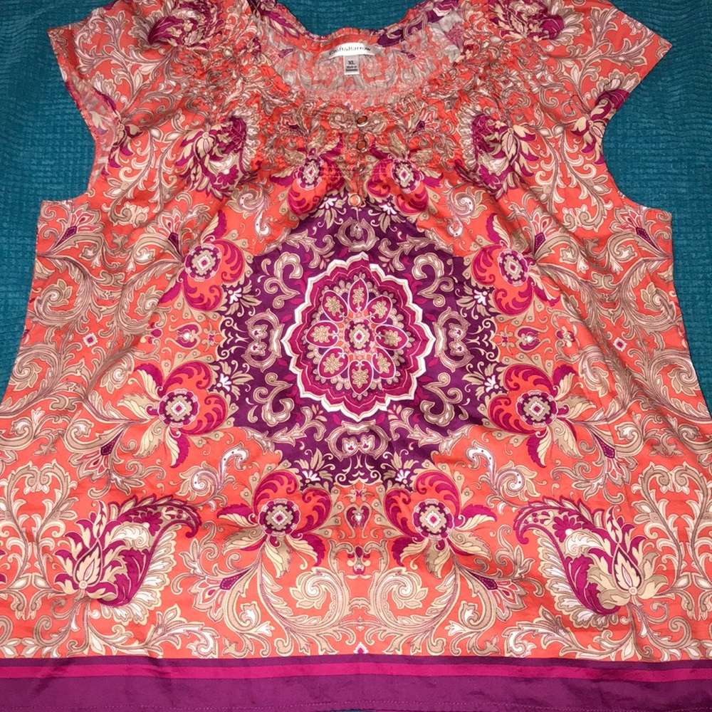 Paisley Mandala Top